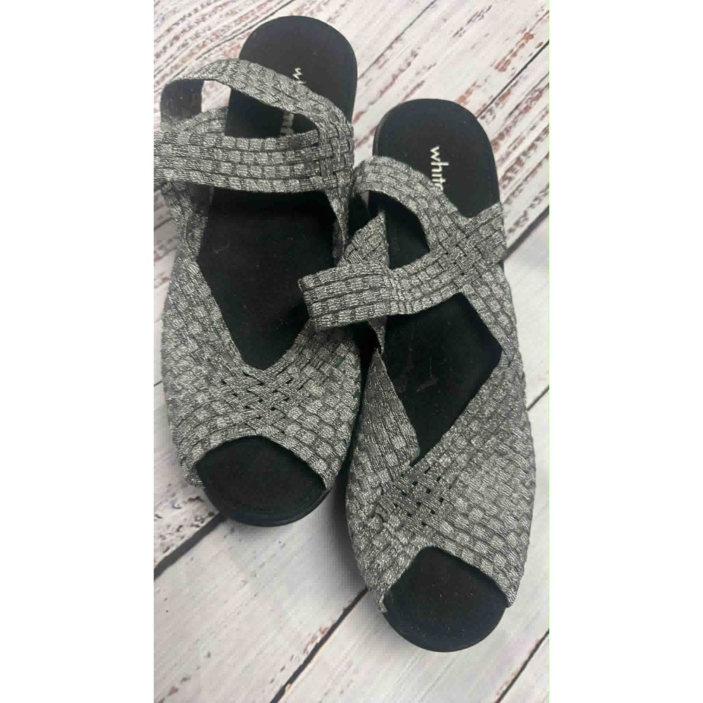 Whimsy Woven Slingback Wedge‎ Sandals
